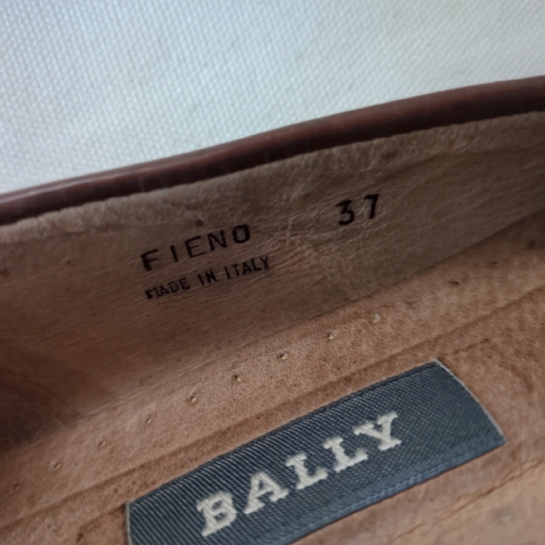 Bally(バリー)の(23) BALLY ビットローファー レザー 本革 紺×緑 レディースの靴/シューズ(ローファー/革靴)の商品写真