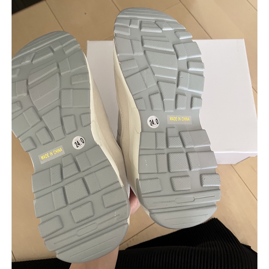 GRL(グレイル)の新品・未使用★ GRL ダッドスニーカー　zr755   24.0cm レディースの靴/シューズ(スニーカー)の商品写真