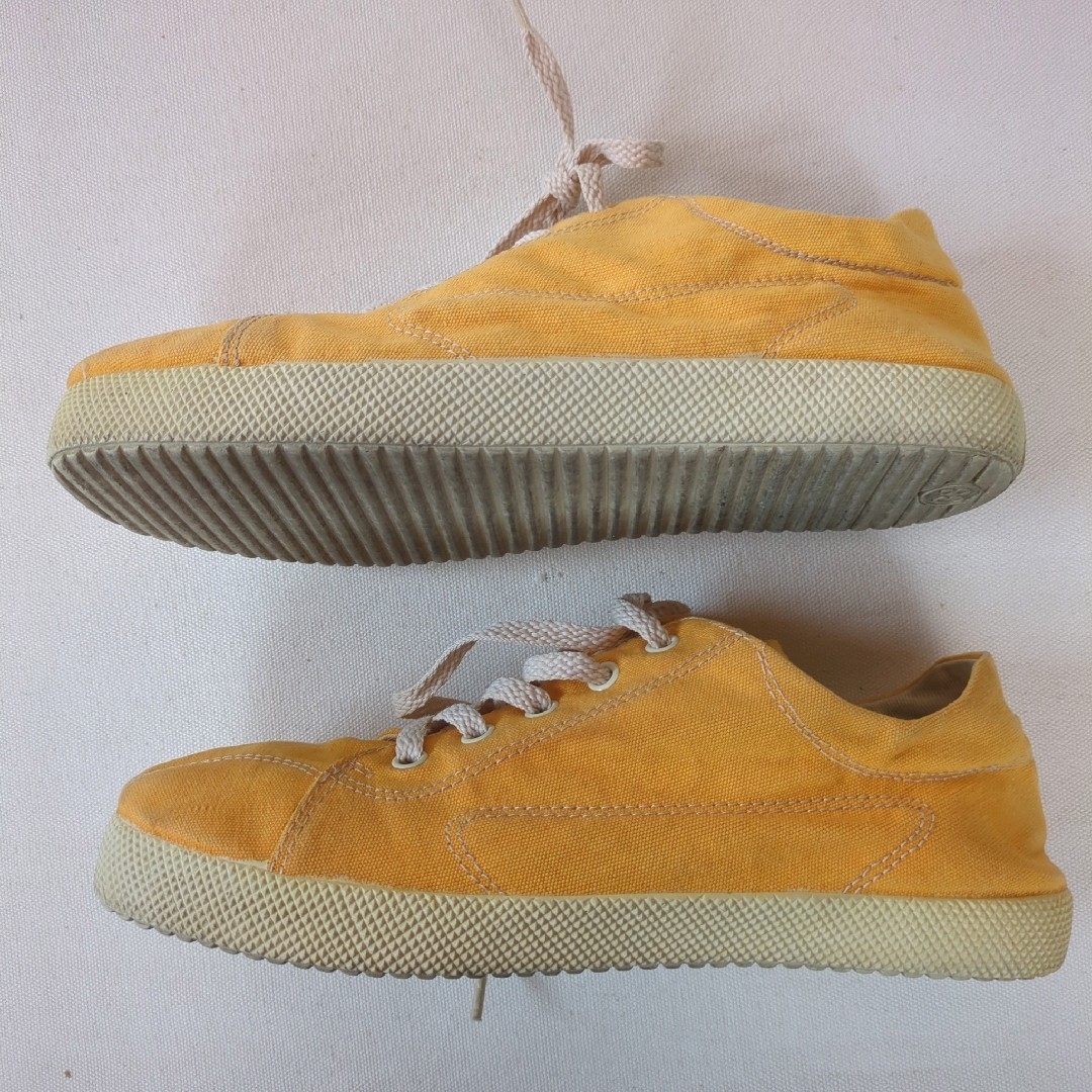 CAMPER(カンペール)の(24) カンペール キャンバススニーカー 黄色 レディースの靴/シューズ(スニーカー)の商品写真