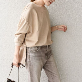 シップス(SHIPS)の【 BEIGE 】エコスエード トップス ONE SIZE【 SHIPS 】(シャツ/ブラウス(長袖/七分))