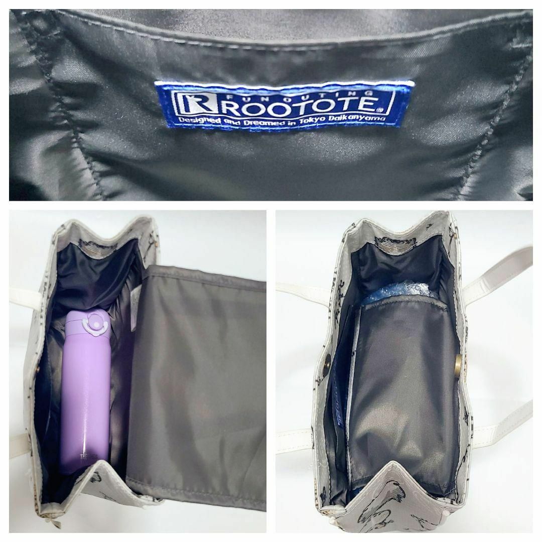 ROOTOTE(ルートート)のROOTOTE(ルートート)☆★ラミネート加工☆バッグ☆ランチバック レディースのバッグ(トートバッグ)の商品写真