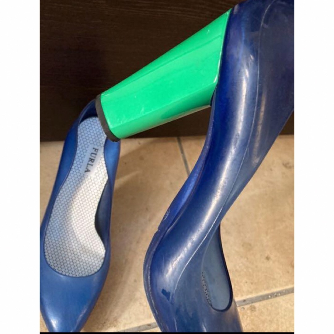 Furla(フルラ)のフルラ　FURLA レインパンプス　雨靴　イタリア製 レディースの靴/シューズ(ハイヒール/パンプス)の商品写真