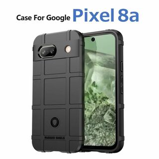 Google Pixel 8a ケース ブラック アーミー(Androidケース)