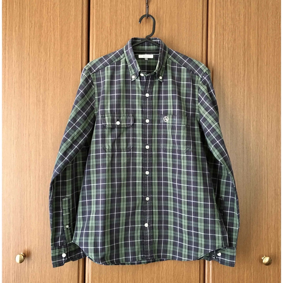 AIGLE(エーグル)の美品 AIGLE FRANCE Plaid チェック柄 長袖シャツ レディースのトップス(シャツ/ブラウス(長袖/七分))の商品写真