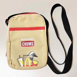 チャムス(CHUMS)のCHUMS  ミニショルダーバッグ　ベージュ　マクドナルド福袋2023(ショルダーバッグ)