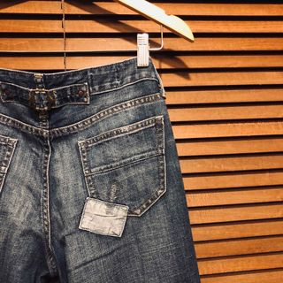 ギャップ(GAP)のGAP / ギャップ　ストレート　ダメージ　デニム　リペア加工　脚長(デニム/ジーンズ)