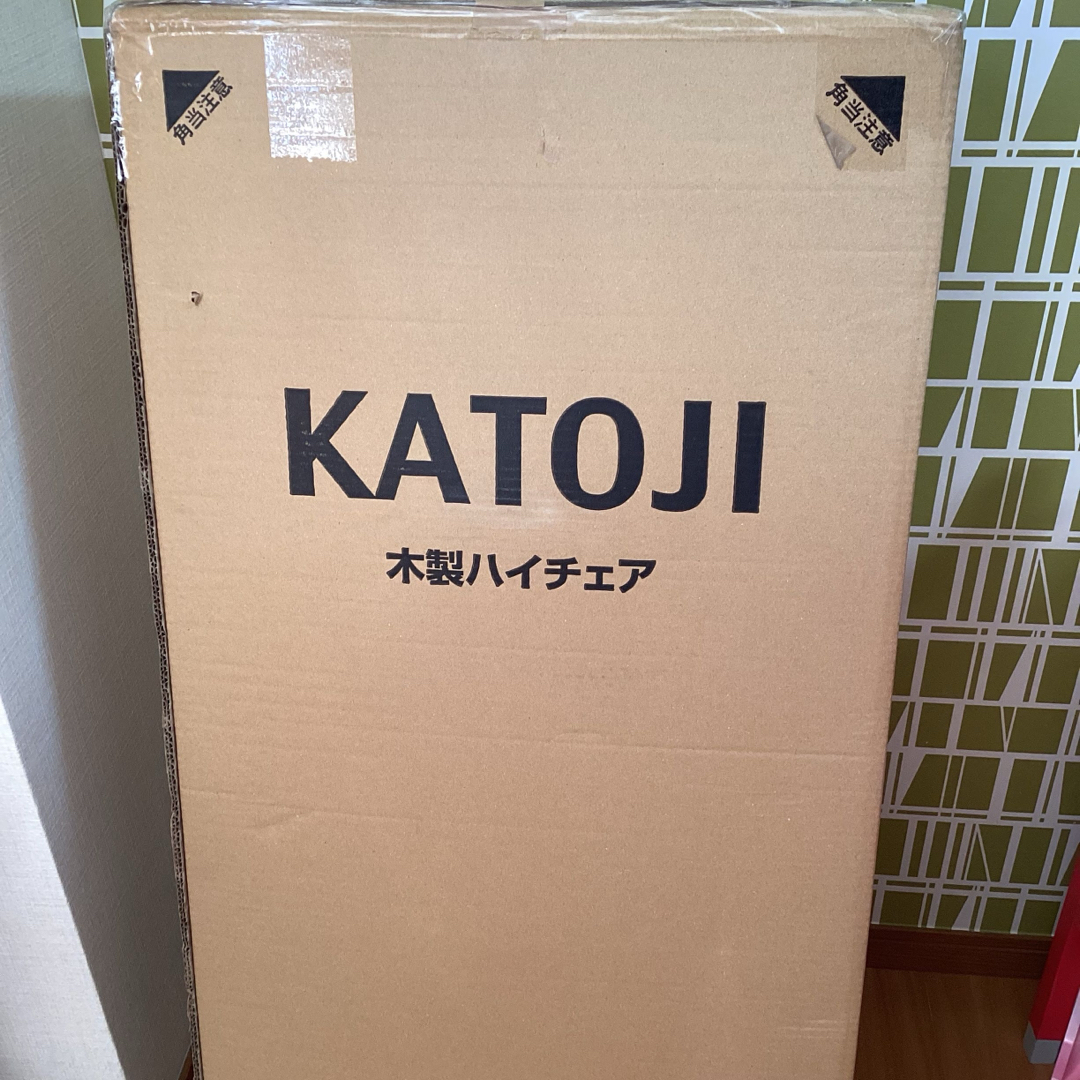 KATOJI(カトージ)のカトージ 木製ハイチェア CENA ステップ切り替え（ホワイト）  インテリア/住まい/日用品の椅子/チェア(その他)の商品写真