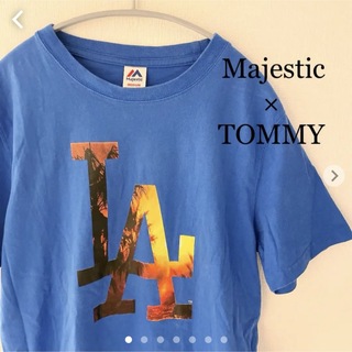 マジェスティック（Majestic）× トミー(TOMMY) LA Tシャツ