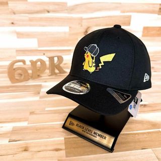 ニューエラー(NEW ERA)の激レア【ニューエラ×ポケモン】限定コラボ ピカチュー キャップ 大人サイズ 黒(キャップ)