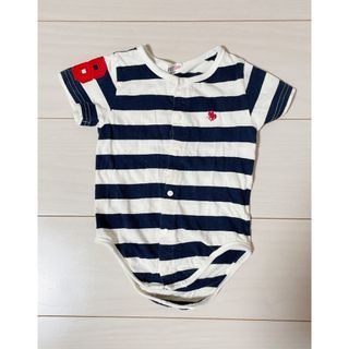 POLO Baby 半袖ロンパース  60-70サイズ(ロンパース)