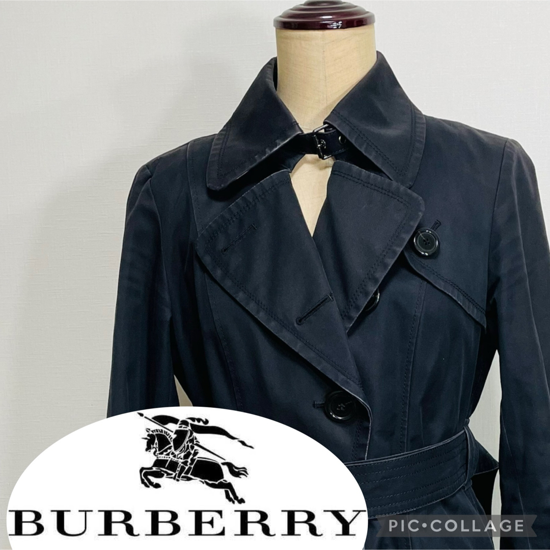 BURBERRY(バーバリー)の【送料無料】バーバリーブルーレーベル トレンチコート◎ライナー付 ノバチェック レディースのジャケット/アウター(トレンチコート)の商品写真