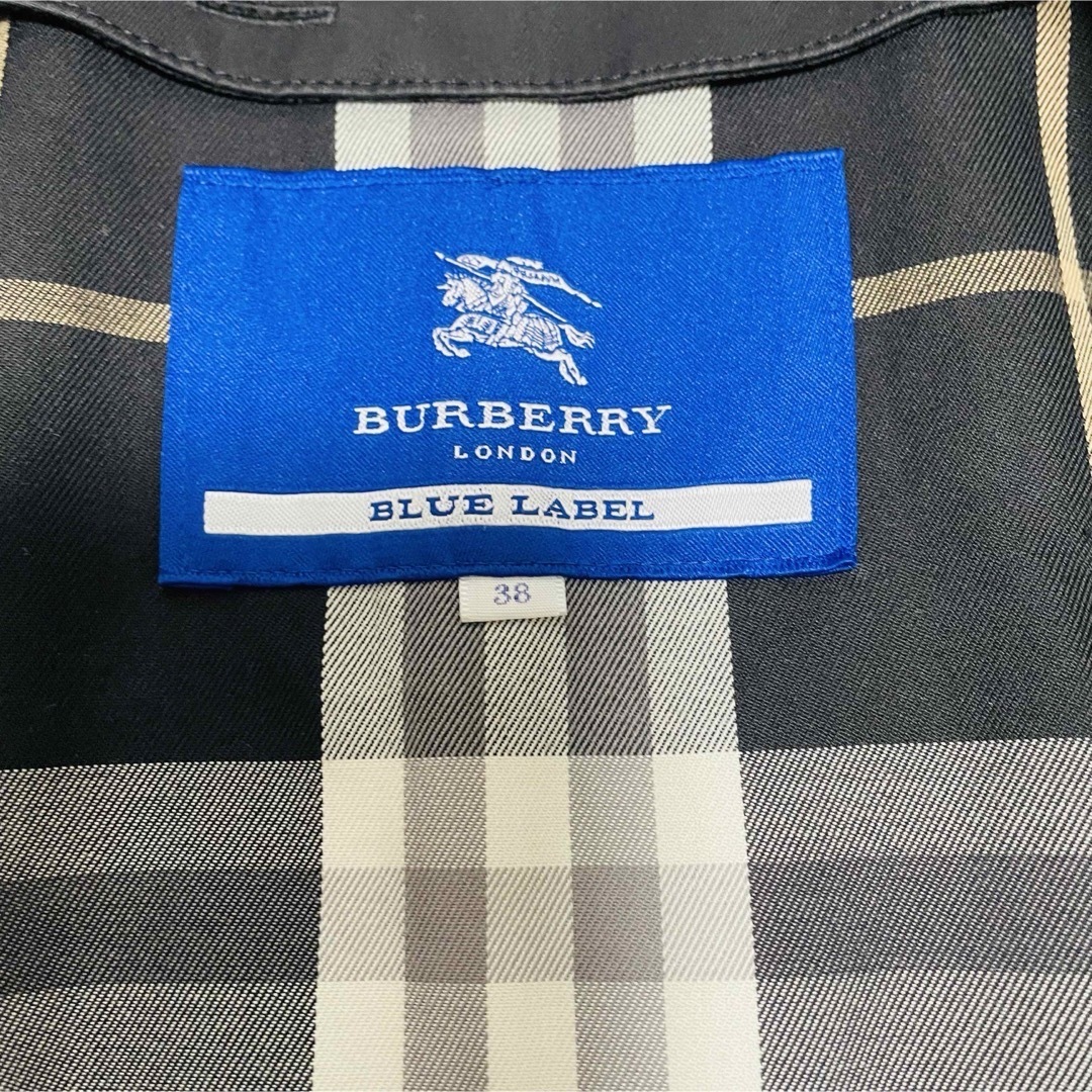 BURBERRY(バーバリー)の【送料無料】バーバリーブルーレーベル トレンチコート◎ライナー付 ノバチェック レディースのジャケット/アウター(トレンチコート)の商品写真