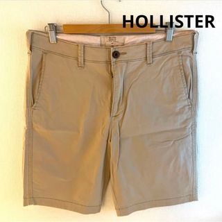 HOLLISTER ハーフパンツ　ベージュ　W33 CLASSIC FIT