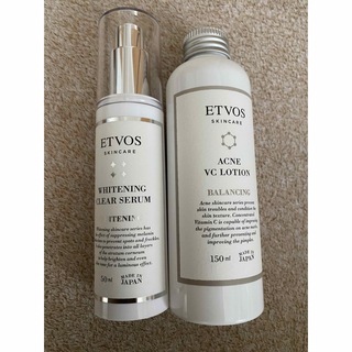 ETVOS - エトヴォス　アクネVCローションI ホワイトニングセラム　2点セット