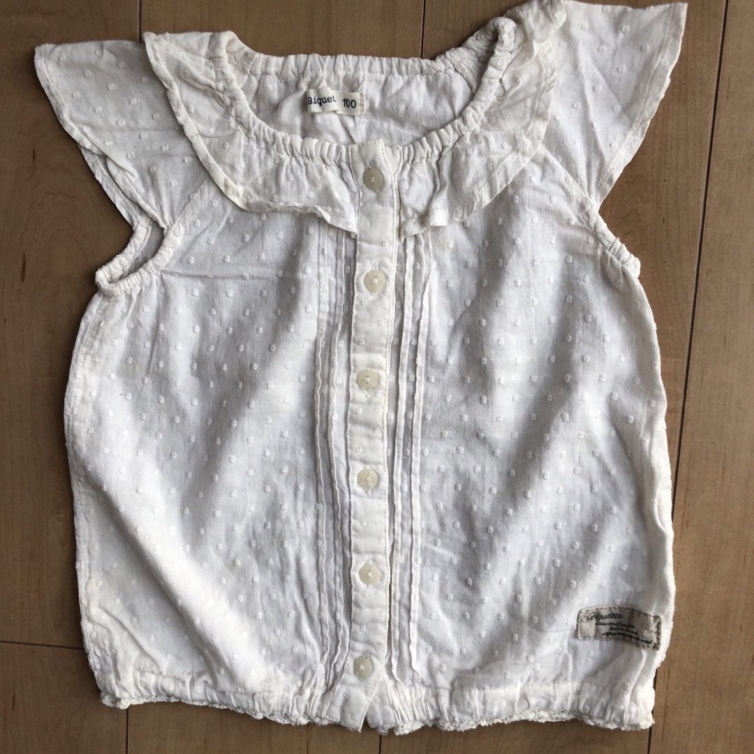 ベビーキッズ　ブラウス　パンツ 5点　100 キッズ/ベビー/マタニティのキッズ服女の子用(90cm~)(パンツ/スパッツ)の商品写真