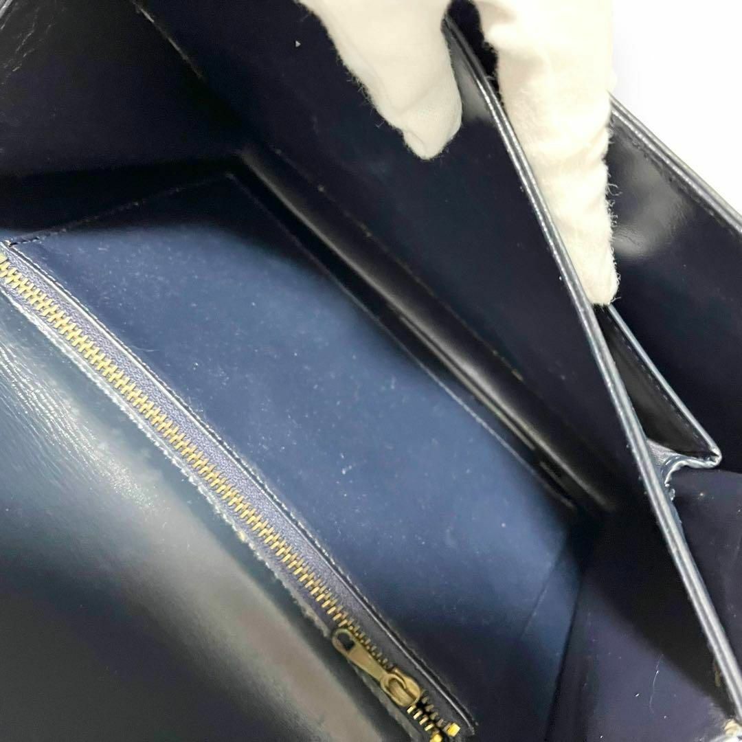 celine(セリーヌ)の✨希少✨ セリーヌ ショルダーバッグ Cマカダム 馬車柄 ネイビー 745 レディースのバッグ(ショルダーバッグ)の商品写真