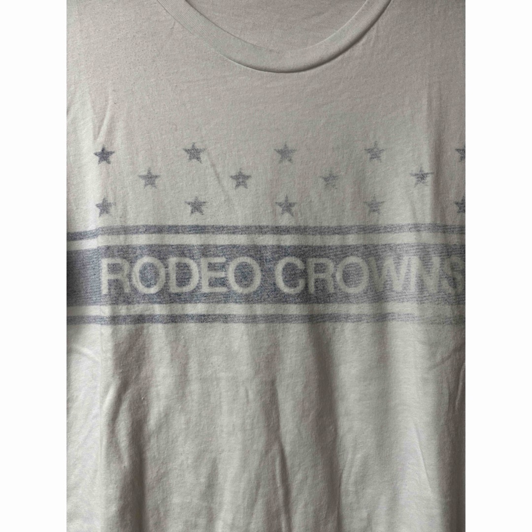 RODEO CROWNS(ロデオクラウンズ)のRODEO  CROWNS  5分袖　カーディガン　半袖Tシャツ　セット レディースのトップス(カーディガン)の商品写真