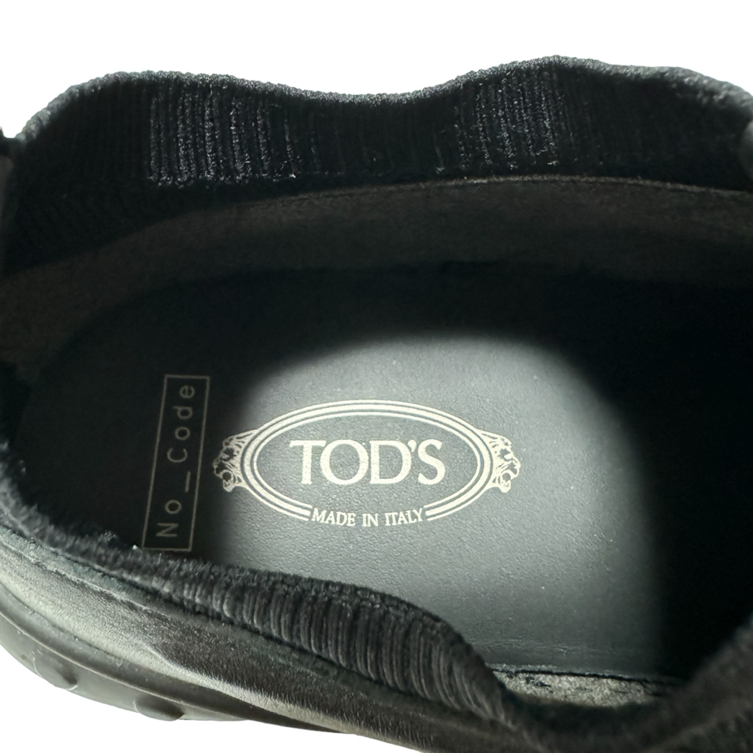 TOD'S(トッズ)のTOD'S レザー&ハイテクファブリックNo_Code X 黒 8 27cm相当 メンズの靴/シューズ(スニーカー)の商品写真