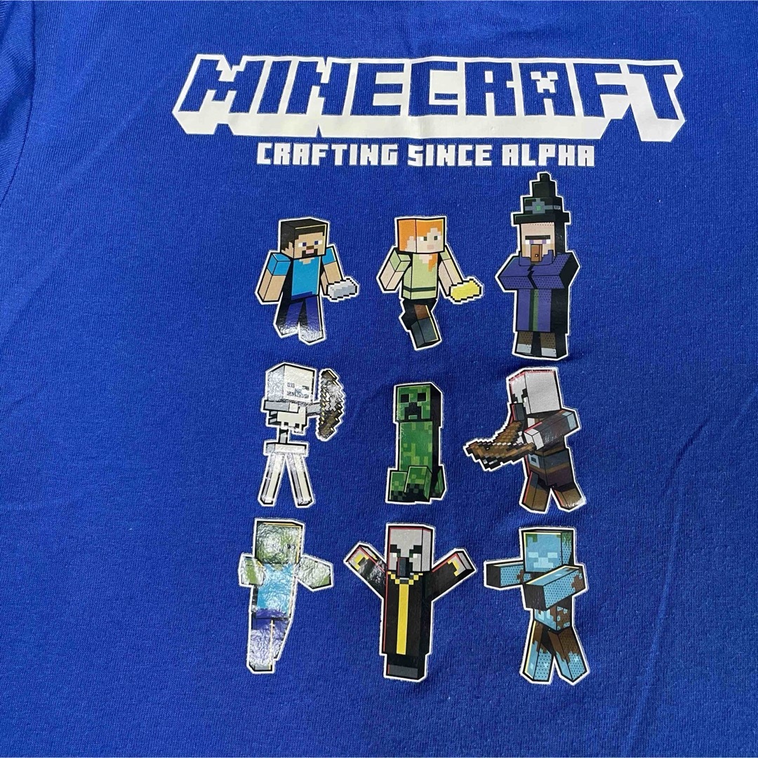 Minecraft(マインクラフト)のマイクラ　マインクラフト　キッズ　140 半袖　tシャツ  キッズ/ベビー/マタニティのキッズ服男の子用(90cm~)(Tシャツ/カットソー)の商品写真