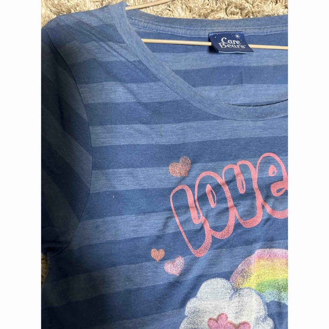 CareBears(ケアベア)のケアベアTシャツ　ロングTシャツ レディースのトップス(Tシャツ(半袖/袖なし))の商品写真