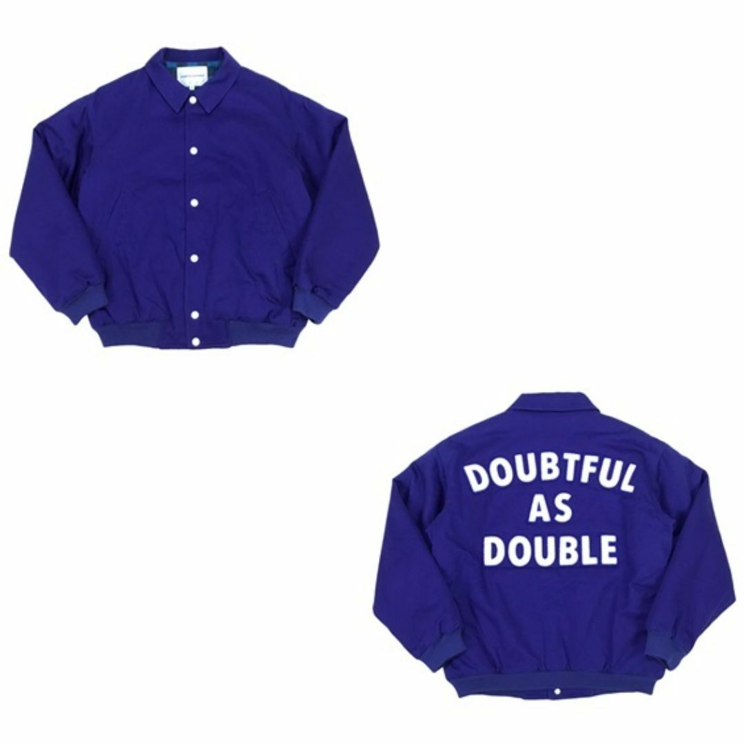 DOUBTFUL AS DOUBLE（R）(ダウトフルアズダブル)のDOUBTFUL AS DOUBLE ダウトフルアズダブル コットンブルゾン メンズのジャケット/アウター(ブルゾン)の商品写真