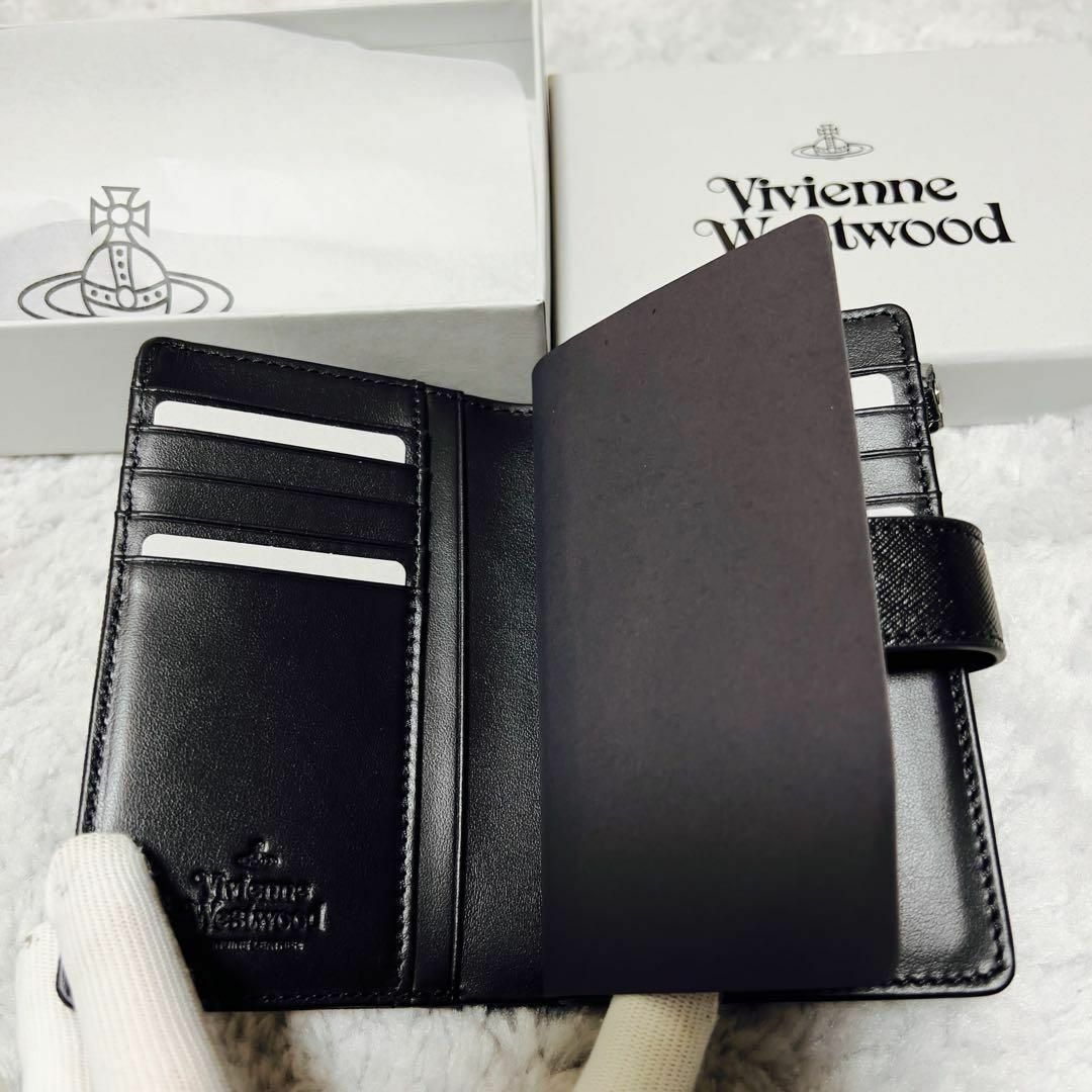 Vivienne Westwood(ヴィヴィアンウエストウッド)のVivienne Westwood DIAMANTE ORB 二つ折り財布 レディースのファッション小物(財布)の商品写真