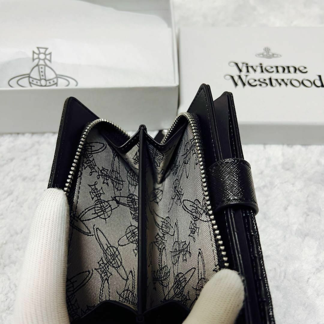 Vivienne Westwood(ヴィヴィアンウエストウッド)のVivienne Westwood DIAMANTE ORB 二つ折り財布 レディースのファッション小物(財布)の商品写真