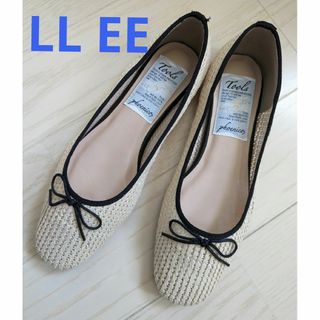 ＬＬ ＥＥ★メッシュ夏素材パンプス★新品(バレエシューズ)