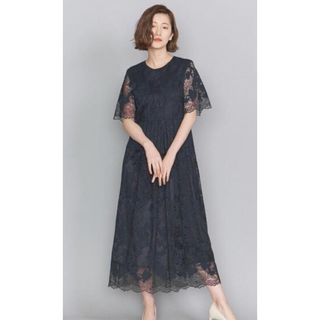 ビューティアンドユースユナイテッドアローズ(BEAUTY&YOUTH UNITED ARROWS)のBEAUTY&YOUTH ワンピース ドレス 総レース お呼ばれドレス 結婚式(ロングワンピース/マキシワンピース)