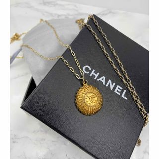 シャネル(CHANEL)のCHANEL シャネル　ペンダント　ネックレス　ココマーク　ゴールドアクセサリー(ネックレス)