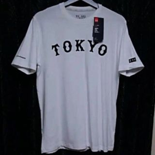 アンダーアーマー(UNDER ARMOUR)のＵＮＤＥＲＡＲＭＥＲｈｅａｔｇｅａｒ×ＧＩＡＮＴＳコンプレッションシャツＭＤ新品(Tシャツ/カットソー(半袖/袖なし))