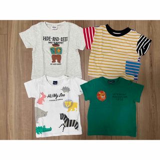 ブリーズ(BREEZE)の男の子 Tシャツ4枚まとめ売り 80サイズ(Ｔシャツ)