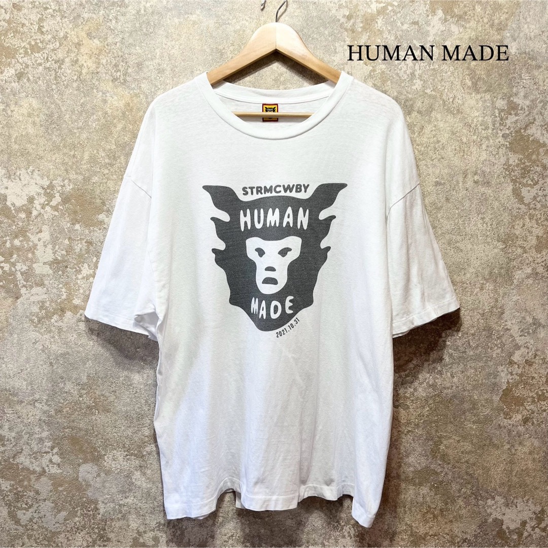 HUMAN MADE(ヒューマンメイド)のHUMAN MADE  ヒューマンメイド フロントプリント ロゴ Tシャツ メンズのトップス(Tシャツ/カットソー(半袖/袖なし))の商品写真