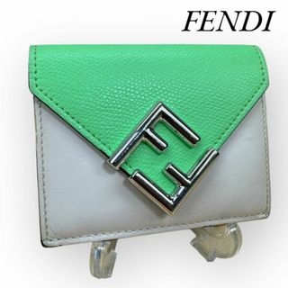 フェンディ(FENDI)のフェンディ FENDI 三つ折り財布 コンパクトウォレット FFダイヤモンド(財布)