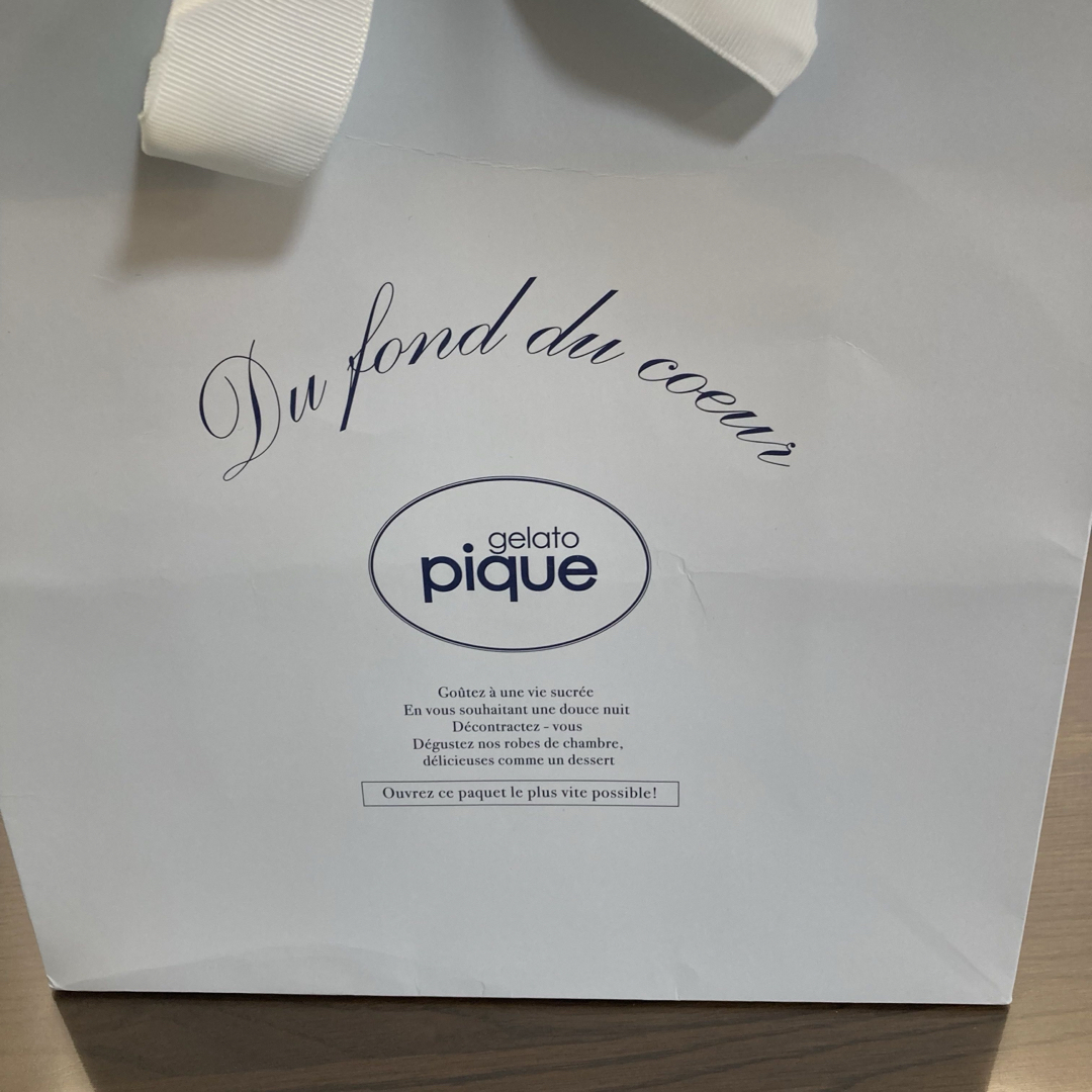 gelato pique(ジェラートピケ)のショップバッグ　ジェラートピケ レディースのバッグ(ショップ袋)の商品写真