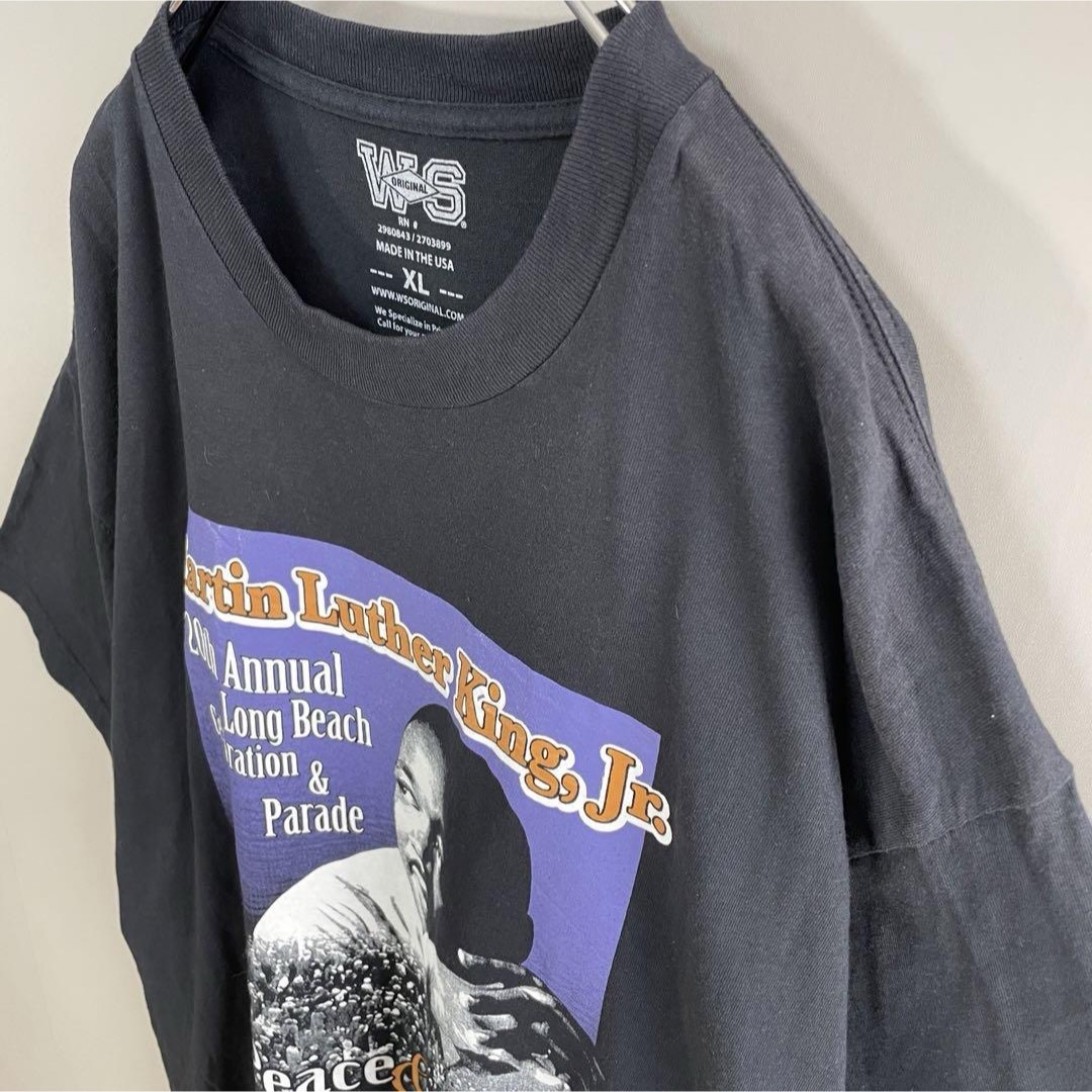 VINTAGE(ヴィンテージ)の【usa製、両面プリントロゴ】キング牧師ネクストビンテージTシャツ古着星人XL メンズのトップス(Tシャツ/カットソー(半袖/袖なし))の商品写真