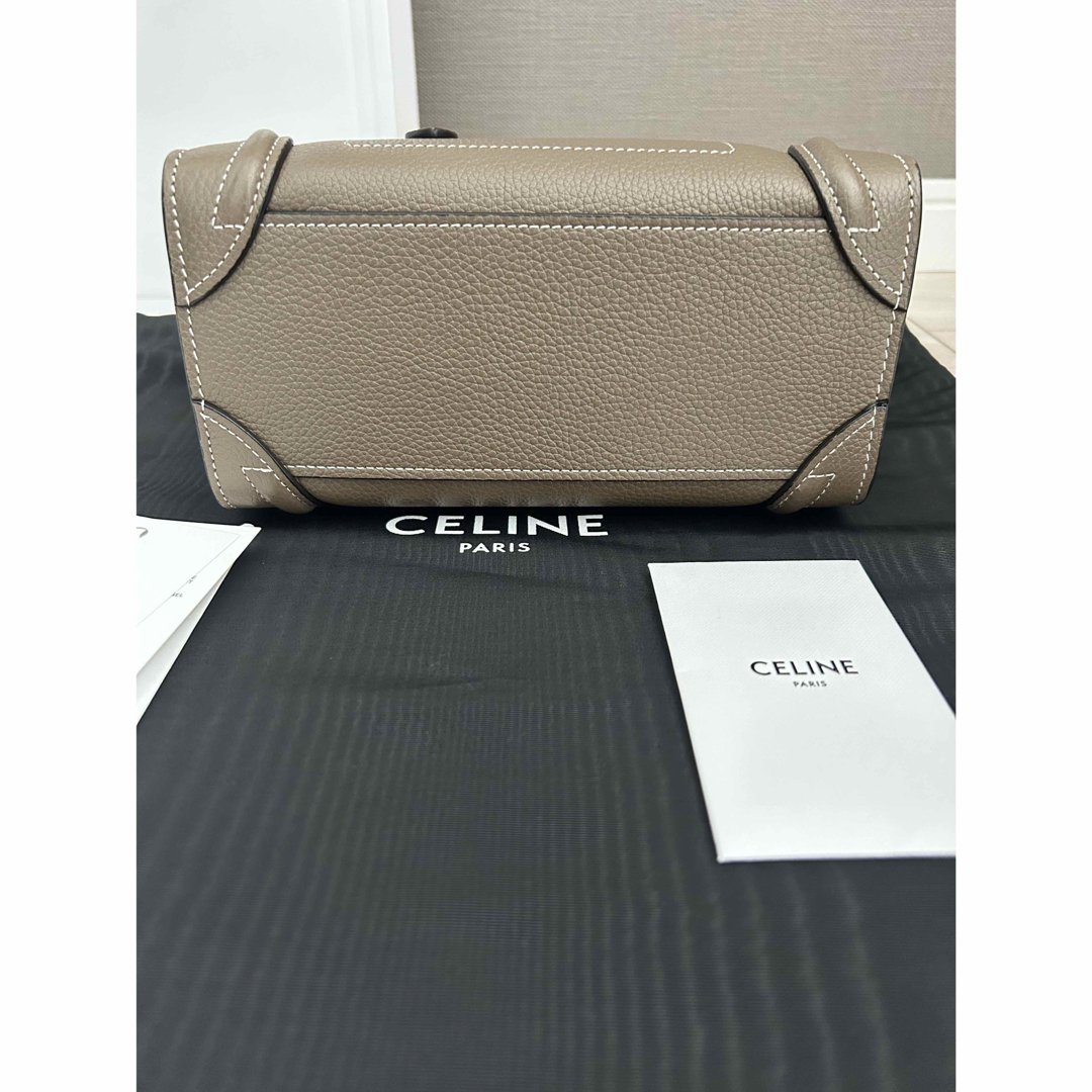 celine(セリーヌ)の再値下げ❗️【極美品】CELINE  セリーヌ　ラゲージ　ナノ　スリ　新ロゴ レディースのバッグ(ショルダーバッグ)の商品写真