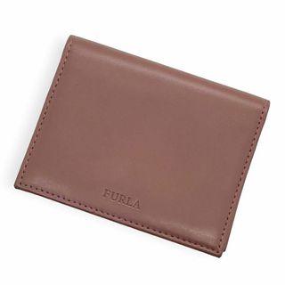 Furla - ✨美品✨ フルラ 名刺入れ パスケース カード入れ 二つ折り ピンク 737