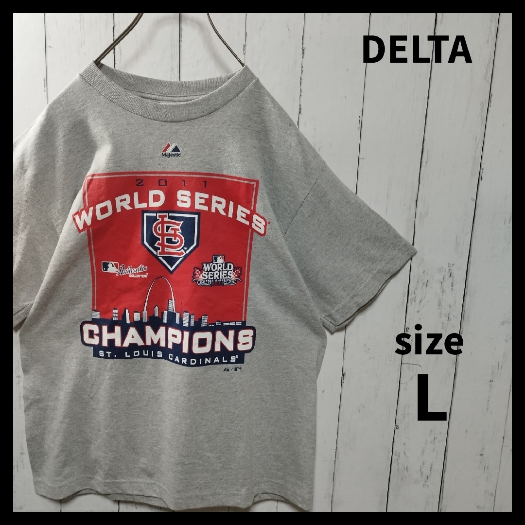 DELTA(デルタ)の【DELTA】MLB WORLD SERIES 2011 Tee メンズのトップス(Tシャツ/カットソー(半袖/袖なし))の商品写真