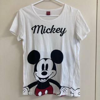 Disney - レディース　LL　Tシャツ　半袖　ミッキーマウス　Disney　ディズニー