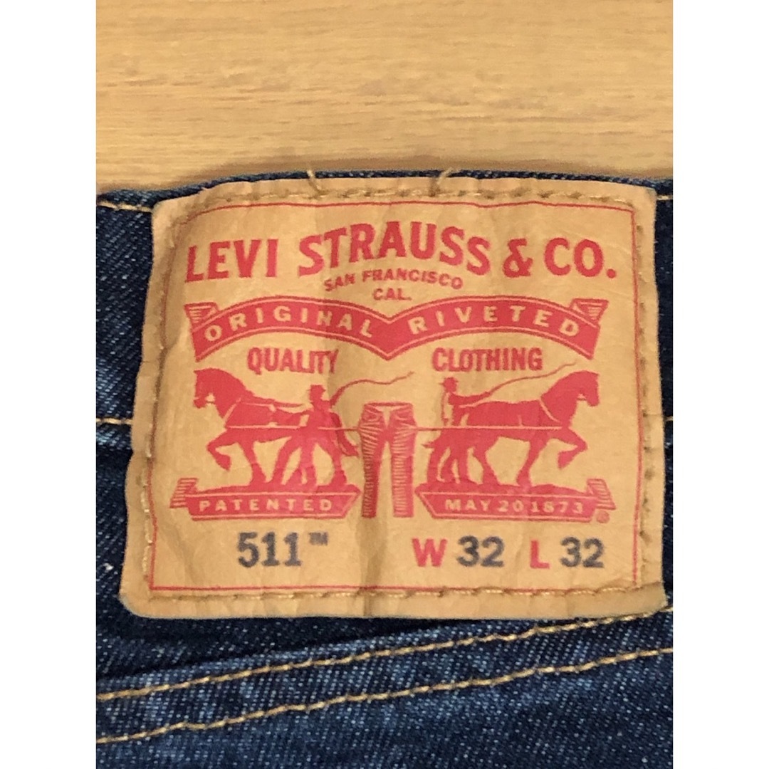 Levi's(リーバイス)のLevi's 511 SLIM FIT DARK INDIGO メンズのパンツ(デニム/ジーンズ)の商品写真