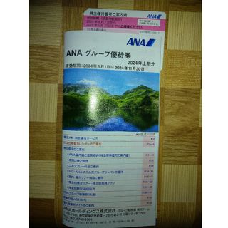 エーエヌエー(ゼンニッポンクウユ)(ANA(全日本空輸))の全日空2025まで航空券最新株主優待券ANA割引クーポン(航空券)