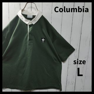 コロンビア(Columbia)の【Columbia】Bicolor Rugby Shirt　D1008(ポロシャツ)