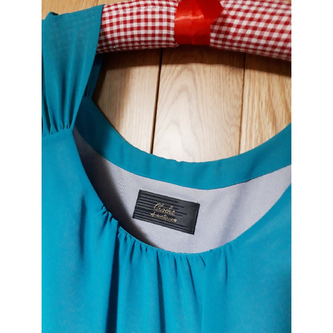 【Cloche/クロシェ⭐ティアードフリルドレスワンピース】 レディースのフォーマル/ドレス(ミディアムドレス)の商品写真