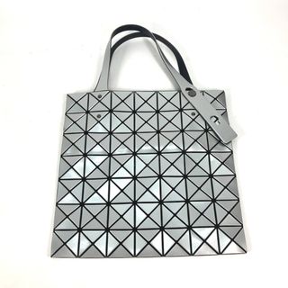 イッセイミヤケ(ISSEY MIYAKE)のイッセイミヤケ ISSEY MIYAKE バオバオ BAOBAO ショルダーバッグ カバン トートバッグ PVC シルバー 美品(トートバッグ)