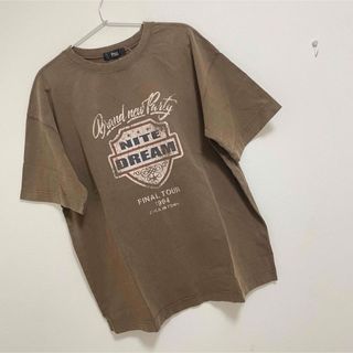 綿100％ヴィンテージ風グラフィックプリントTシャツ シックスタイル(Tシャツ(半袖/袖なし))