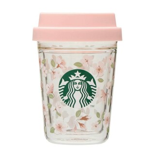 スターバックスコーヒー(Starbucks Coffee)のスターバックス　スタバ　SAKURA2024ダブルウォール耐熱グラスカップ(グラス/カップ)