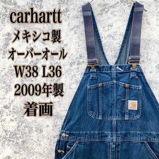 carhartt - カーハート carhartt デニム地 オーバーオール 00s W38 L36