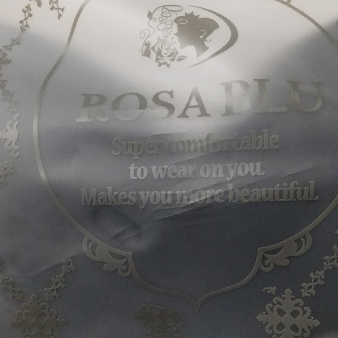 ROSABLU  ロザブルー  Sサイズ  ネイビー  ナイトブラ レディースの下着/アンダーウェア(その他)の商品写真