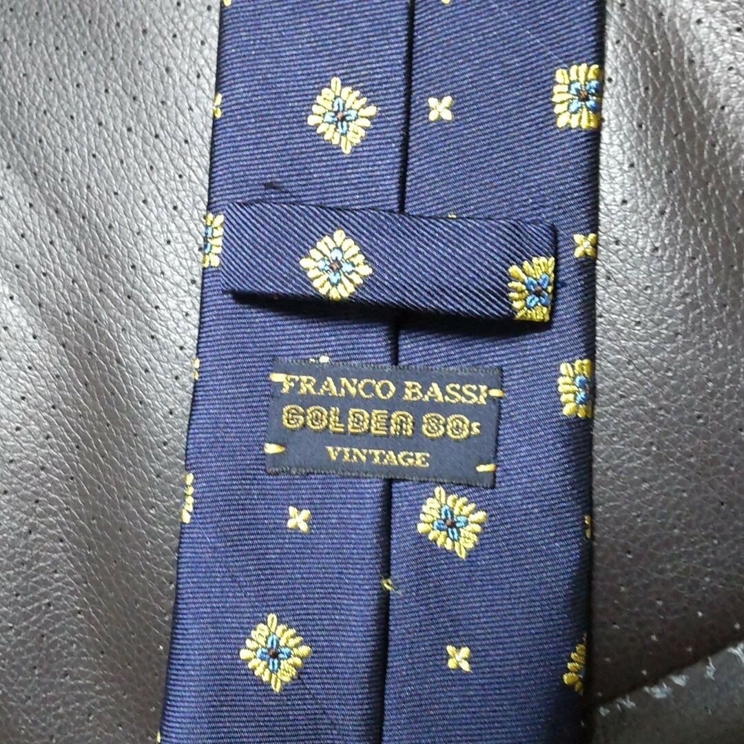 FRANCO BASSI(フランコバッシ)のFRANCO BASSI GOLDEN 80sVINTAGE ネクタイ メンズのファッション小物(ネクタイ)の商品写真